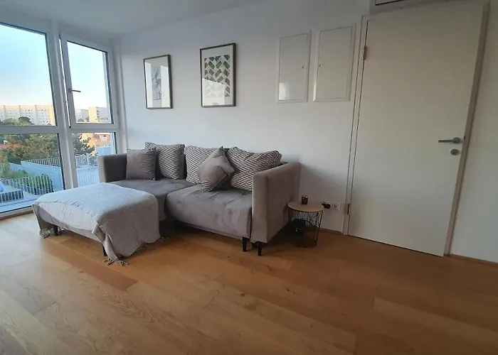 Apartman Rooftop Terrace, Free Garage Parking And Pool! Bécs